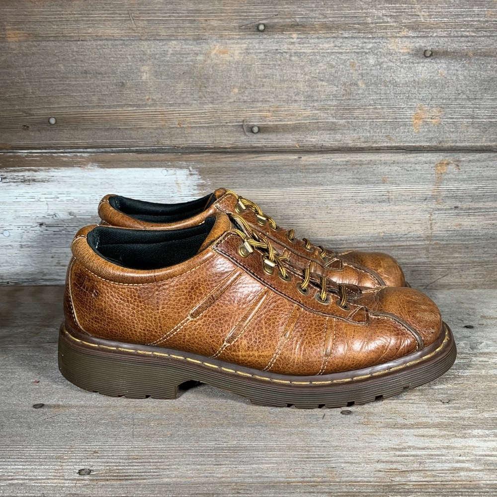 Dr. Martens Light Brown Low Top Shoes